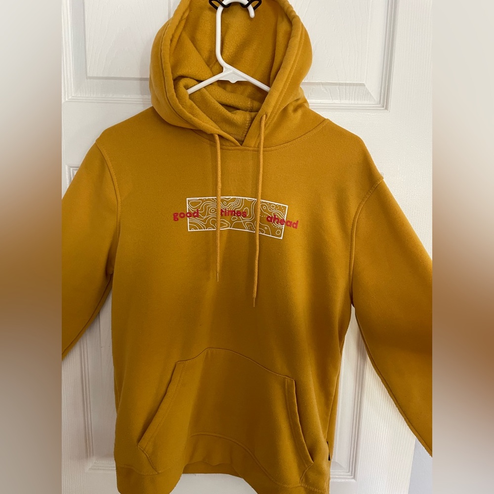 Trademark Brooklyn yellow hoodie size M